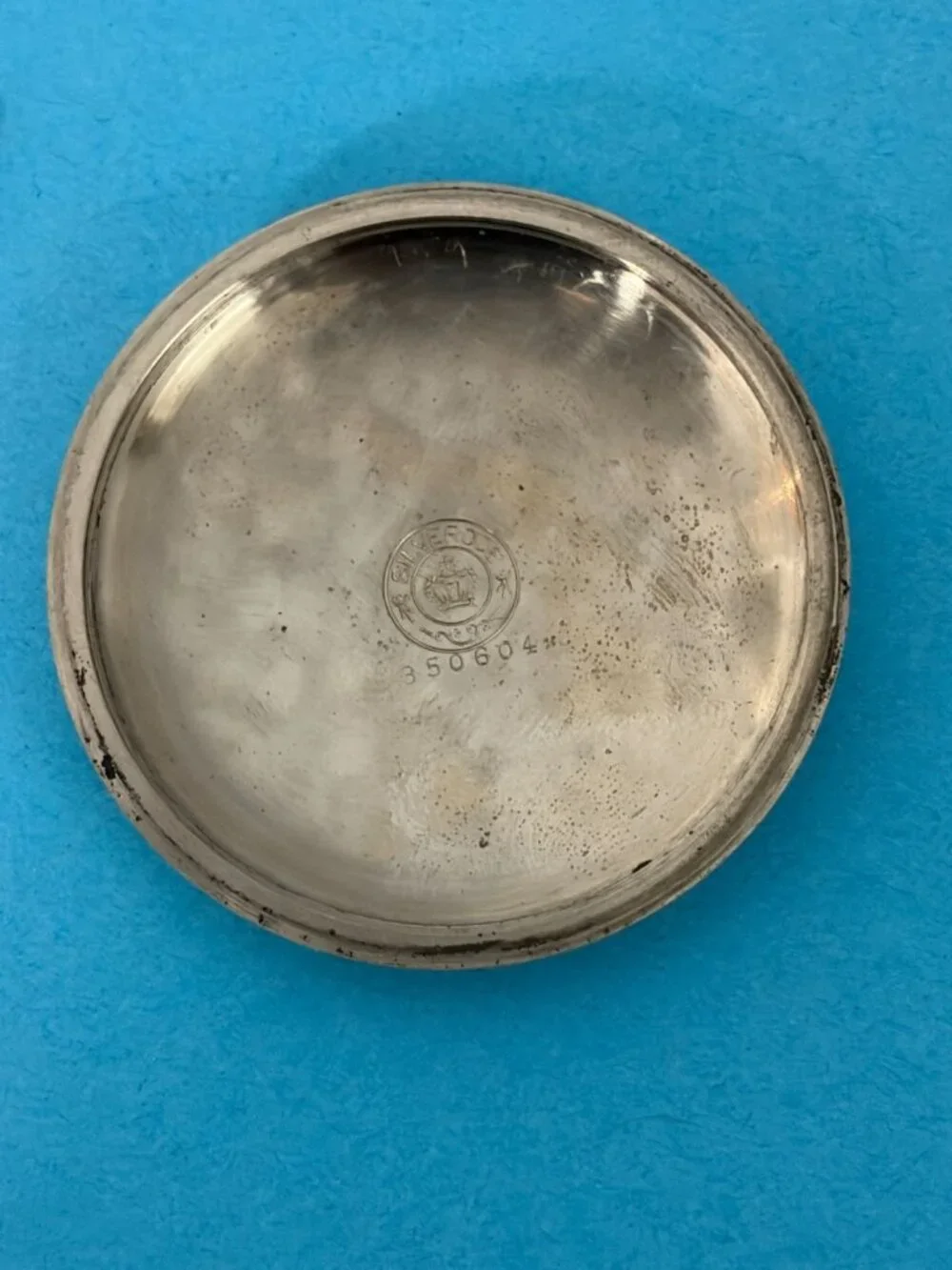 1857 E. Howard & Co Pocket Watch 15J Keystone Silverode Case 4 parts / repair